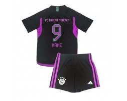 Bayern Munich Harry Kane #9 Koszulka Wyjazdowych Dziecięca 2023-24 Krótki Rękaw (+ Krótkie spodenki)